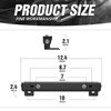 YZONA Flip-Up Winch License Plate Frame Compatible with 10" Hawse