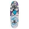 The Heated Wheel Skateboard Deck Sorry Burt 90's Egg Blue/Purple