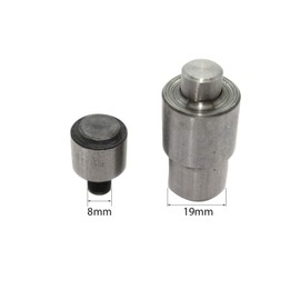 Trimming Shop 5mm Eyelet Dies Tools of Green Hand Press Machine for Fixing Eyelets Grommets, Fastening Clothes Fabrics Arts Crafts DIY Projects Leathercrafts