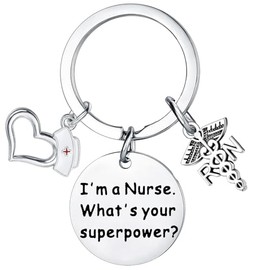 Nurse Keychain Nurses Appreciation Gifts Nurse Gifts For WomenGraduation Presents for Nurses Birthday Christmas Gift
