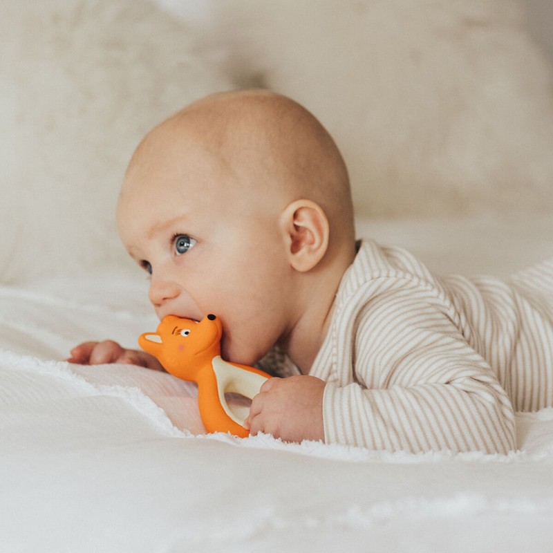Mizzie The Kangaroo Mini Mizzie Baby Teether, 1 Toy