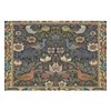 William Morris Bird Placemats Retro Bird Elegant Animal Pattern Linen