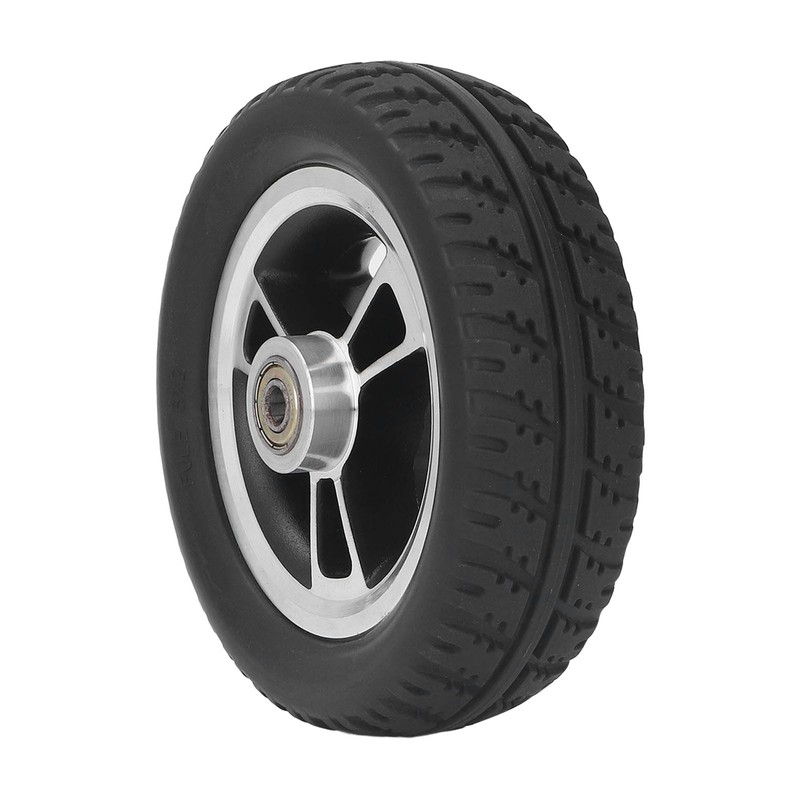 6in Wheelchair Wheel Light Sturdy Aluminum Alloy Hub Quiet Anti