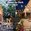 Stright Solar String Lights for Outside 120FT with Remote Control