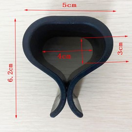 5 Pieces Outdoor Wicker Furniture Clips Sofa Rattan Chairs Connector Fastener Clamp Outdoor Patio Garden Wicker Rattan Furniture Aligment Sectional Connector(Black, Small Size)