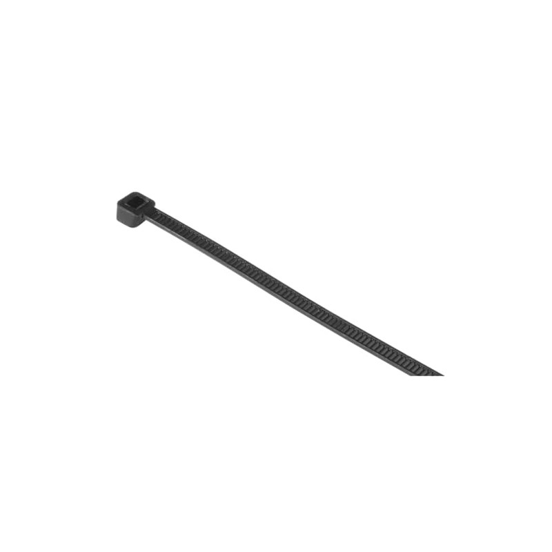 Hama 00221000 Cable Ties Plastic Flexible Black 20 cm x