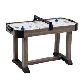 Hall of Games 4' Charleston Air Powered Hockey Table with Pusher and Puck Set