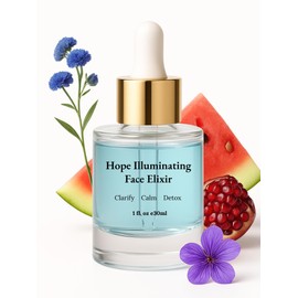 Hope Gesichtsöl für unreine & empfindliche Haut – Luxuriöses Detox Face Oil mit Blue Tansy, Neroli & Multigrain Complex – Naturkosmetik Gua Sha Öl, nicht komedogen & vegan