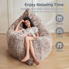 MAXYOYO 3 in 1 Bean Bag Chair, Giant Bean Bag