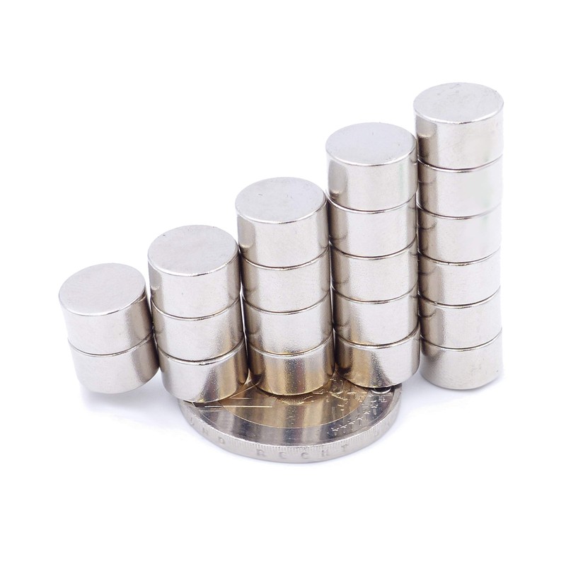 Brudazon 25 Mini Disc Magnets 10 x 6 mm N52