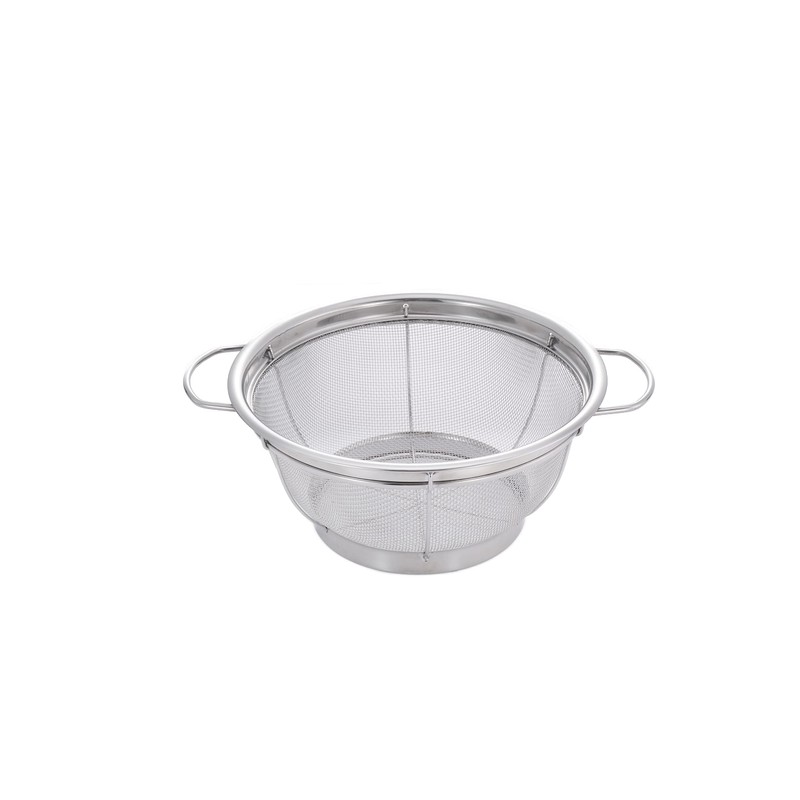 Royal Cuisine Stainless Steel Colander with Loop Handles Perforated Professional