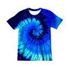 Harycnct Little Kids Blue Tie Dye Shirt Boys' Girls' Hippies