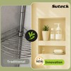 Suteck Shower Niche Double Shelf, 16-Inch Width x 20-Inch Height