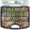 FOLIV 907pcs Grade 8.8 Metric Bolt Assortment, M4 M5 M6