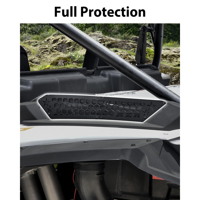 SAUTVS Aluminum Intake Grill Covers for Polaris RZR XP/XP 4