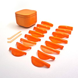 [Bora Medicos] Pumpkin Rod Eyelash Rod C Curl Upgraded Version 8 pairs / [보라메디코스] 펌킨롯드 속눈썹롯드 C컬 업그레이드버전 8쌍