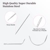 Beauty7 Premium Weaving Set Black/Brown/Beige Hair Weaving Needle Thread Expansion
