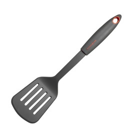 Fackelmann Perforated Shovel Nylon Charcoal Grey and Red