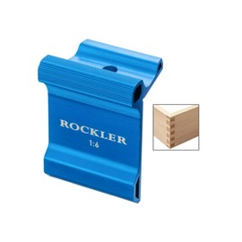 Rockler Dovetail Saddle Square - 1:6 (9.5°) Angle Marking Tool for Softwoods - Durable Lightweight Dovetail Layout Tool - Woodworking Marking Tools w/ 2-1/4'' Square Leg, Comfort Grip.