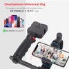 Universal Phone Cage, Horizontal Vertical Switching Smartphone Video Rig with