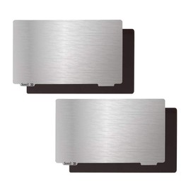 Sovol 3D Plataforma Mejorada, 2 Unidades, Placa de Acero Flexible magnética de Resina para Impresora 3D ANYCUBIC Photon/Photon S/Photon Mono/Photon Mono SE/Qidi Shadow 5.5S SLA 3D 135 x 80 mm