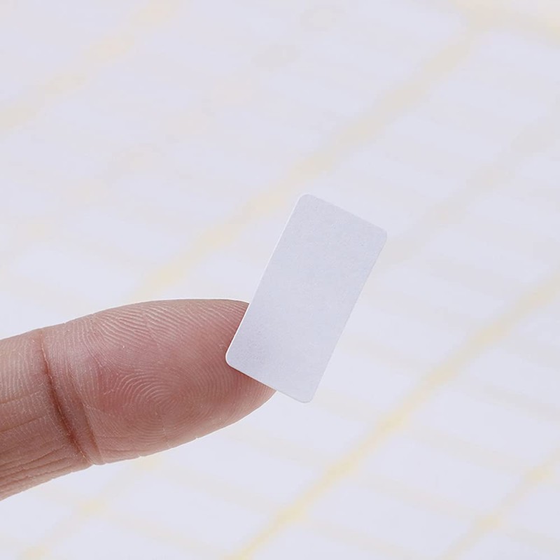 WYAN 1680 Pcs Small Sticker Labels and Removable White Sticky