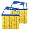 2 Pcs Blind Duster for Wood Blinds, 7 Finger Blind