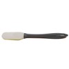Natural Home Molded Bamboo and Silicone Medium Angled Spatula, Charcoal