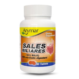 Arymar Sales Biliares Ox Bile with Digestive Enyzmes 60 Tabs