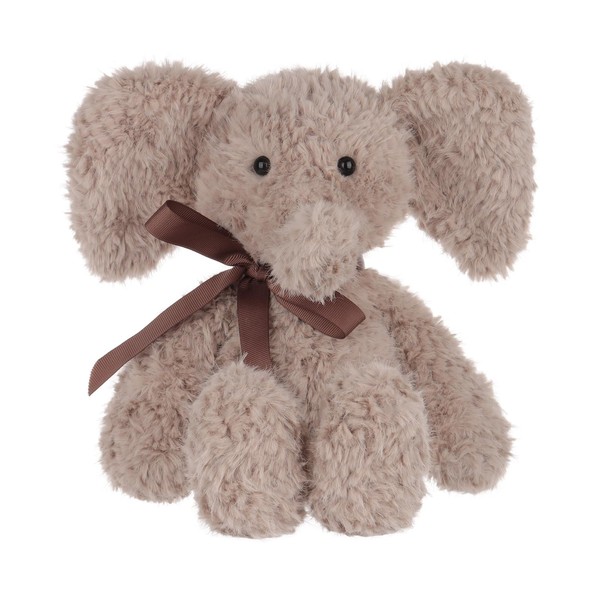 Apricot Lamb Fluffy Elephant Plush Toys for Children, Soft Cute