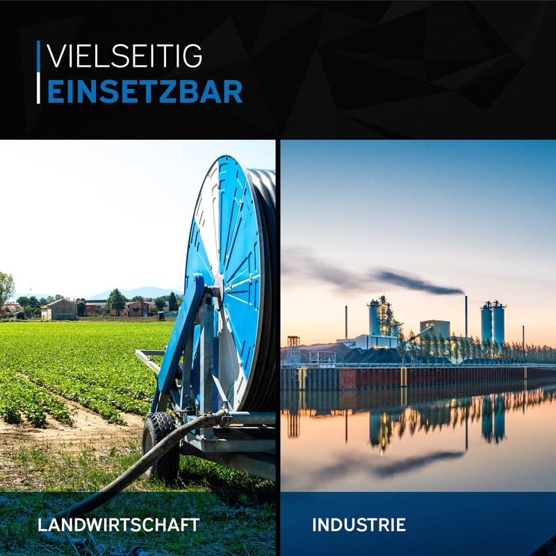 kör4u 1/2" Quick Coupling with Lock Nut and Hose Nozzle