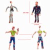 Qiandier Zombie Action Figures Realistic Hand Painted Toy Figurine Models