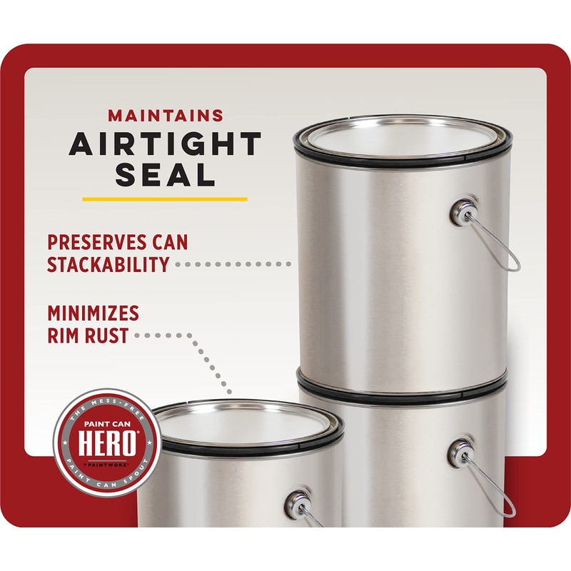 Paint Can Hero - The Mess-Free Paint Can Spout, Gallon