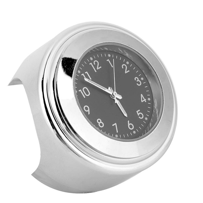 KIMISS Motorcycle Handlebar Clock, Motorcycle Clock with Dial Universal Fit