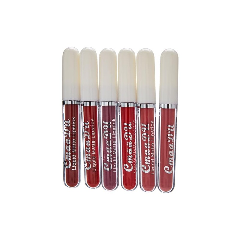 Kit de lápiz Labial Mate a Prueba de Agua Maquillaje