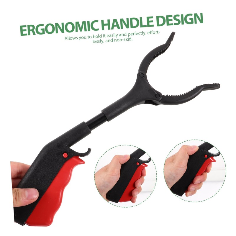 FUNOMOCYA 4pcs Portable Litter Picker Heavy Duty Trash Grabber Tool
