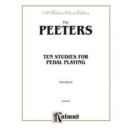 Ten Studies for Pedal Playing (Kalmus Edition)