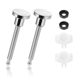 2 Set Tub Spout Diverter Repair Kit, Including 2pcs Cup Seal, 2pcs Diverter Gate and 2pcs Diverter Valve Stems, Tub Spout Replacement Part for Shower Tub Faucet Diverter Spouts