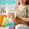 Velarionna Cat Muzzle for Grooming, Adjustable Breathable Transparent Cat Astronaut