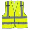 Dazonity High Visibility Mesh Safety Vest with Multi Pockets and