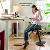 Ergooffile Standing Desk Chair with 360-Degree Standing Desk Chair with