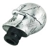 Abfer Silver Stick Shifter Car Gear Shift Knob Skull Shifting