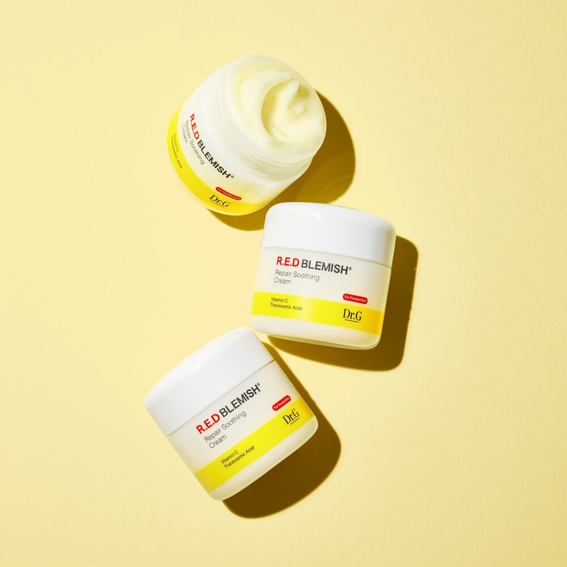 Dr.G Red Blemish Trace Soothing Cream 50mL / 닥터지 레드