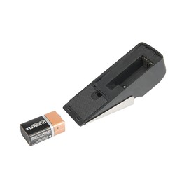 Dapetz ® Mini Wireless Vibration Triggered Wedge Shaped Door Stopper Alert Home Security System Door Stop Alarm Block Blocking System Black