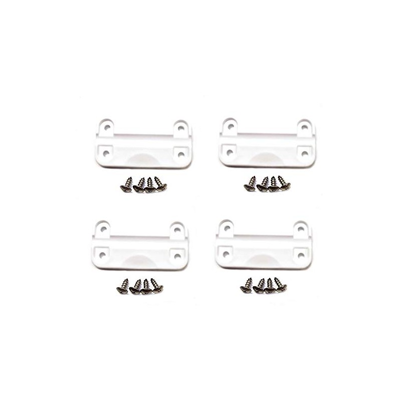 New Igloo Cooler Plastic Replacement Hinges + Stainless Screws