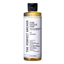 The Perfect Anchor Unscented Facial Cleansing Body Soap 8.1 fl oz (236 ml) Organic