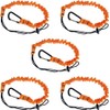 3 Foot Tool Lanyard, Tough Scaffold Hard Lanyard with Carabiner,