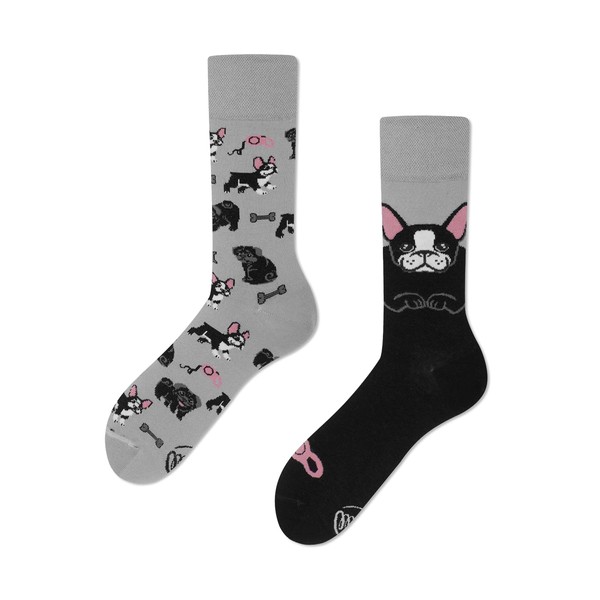 Many Mornings - Small Dog Socks - Mismatched - Unisex
