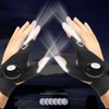 Guantes con linterna LED CXJYSD – sin dedos, ligeros y