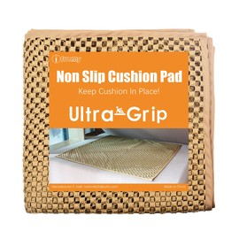 Cushion Grip Keep Couch Cushions from Sliding - Non Slip Couch Underlay Pad, Stop Sofa Cushions from Sliding (24" x 24")- 3 Pack